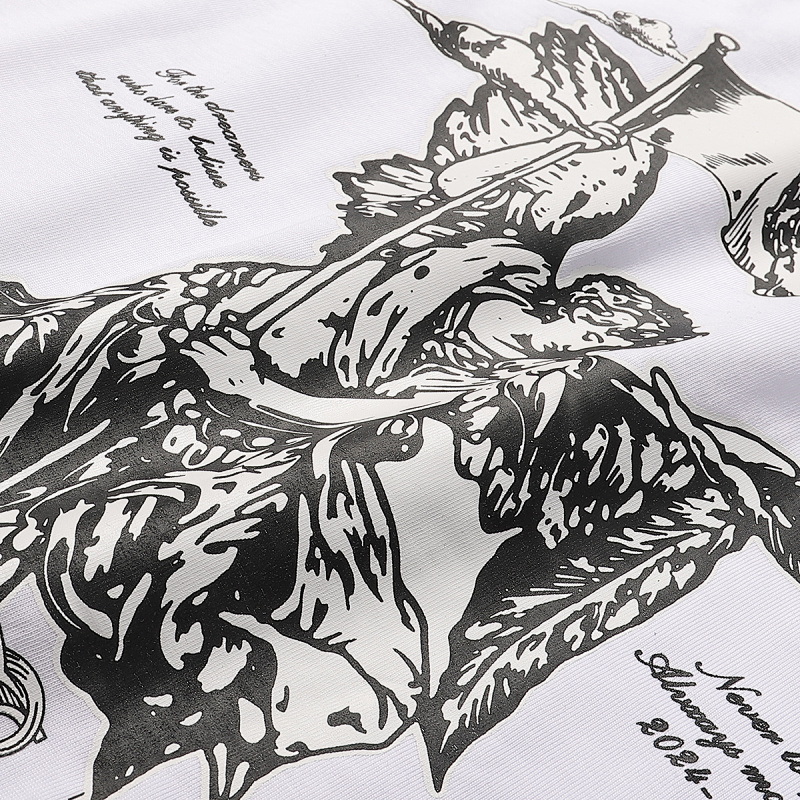 708款P50 高品质面料260克双纱纯棉 S M L XL