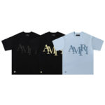 709款P50 面料260克双纱 发泡印花黑印杏 蓝色 黑印黑S M L XL