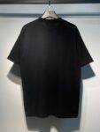 709款P50 面料260克双纱 发泡印花黑印杏 蓝色 黑印黑S M L XL