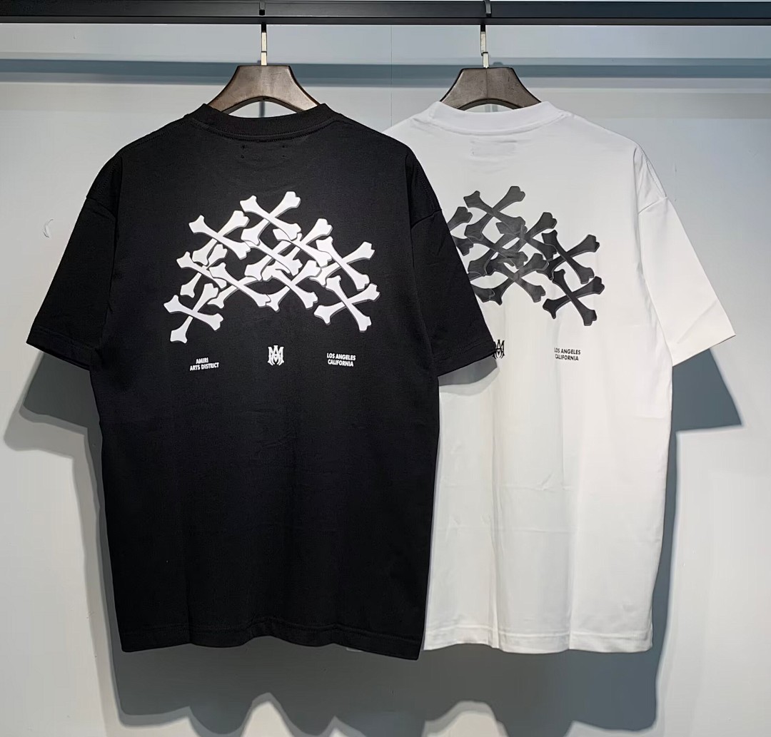 711款P50 面料260克双纱骷髅头 黑色 白色S M L XL