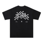 711款P50 面料260克双纱骷髅头 黑色 白色S M L XL