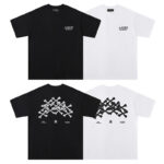711款P50 面料260克双纱骷髅头 黑色 白色S M L XL