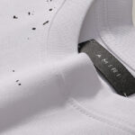 713款P53 面料260克双纱泼墨款 黑色 白色S M L XL