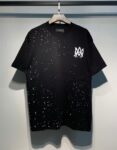 713款P53 面料260克双纱泼墨款 黑色 白色S M L XL