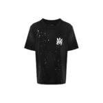 713款P53 面料260克双纱泼墨款 黑色 白色S M L XL