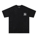 713款P53 面料260克双纱泼墨款 黑色 白色S M L XL