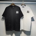 713款P53 面料260克双纱泼墨款 黑色 白色S M L XL