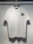 713款P53 面料260克双纱泼墨款 黑色 白色S M L XL
