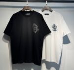 715款P53 面料260克双纱植绒字母 黑色 白色S M L XL
