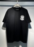 716款P50 面料260克双纱发泡狮子头字母 黑色 白色S M L XL