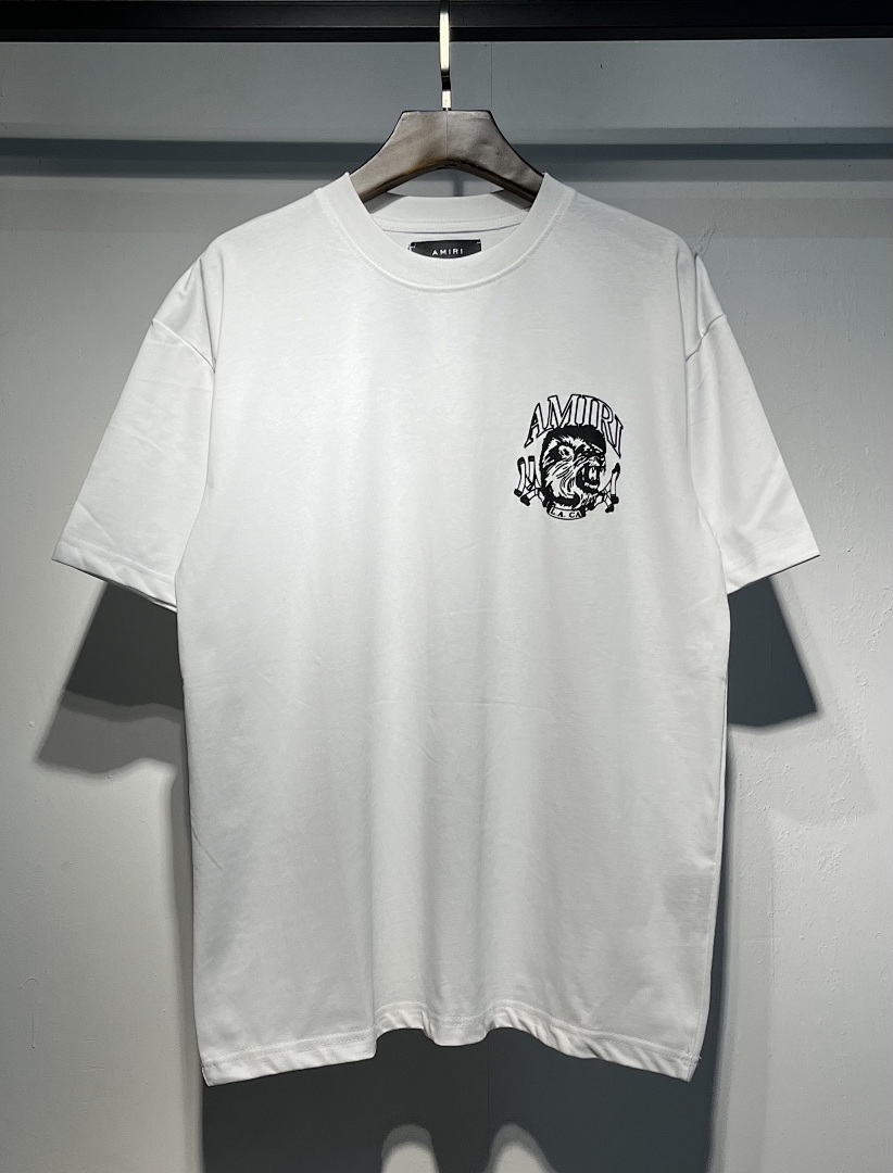 716款P50 面料260克双纱发泡狮子头字母 黑色 白色S M L XL