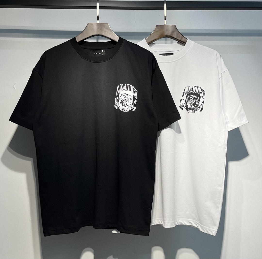716款P50 面料260克双纱发泡狮子头字母 黑色 白色S M L XL