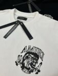 716款P50 面料260克双纱发泡狮子头字母 黑色 白色S M L XL