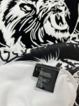 716款P50 面料260克双纱发泡狮子头字母 黑色 白色S M L XL