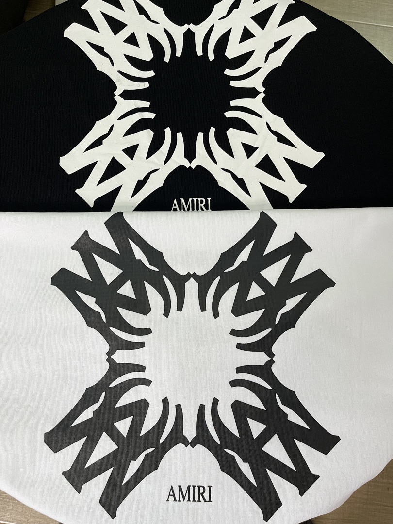 717款P47 面料260克双纱字母 黑色 白色S M L XL