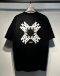 717款P47 面料260克双纱字母 黑色 白色S M L XL