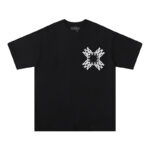 717款P47 面料260克双纱字母 黑色 白色S M L XL