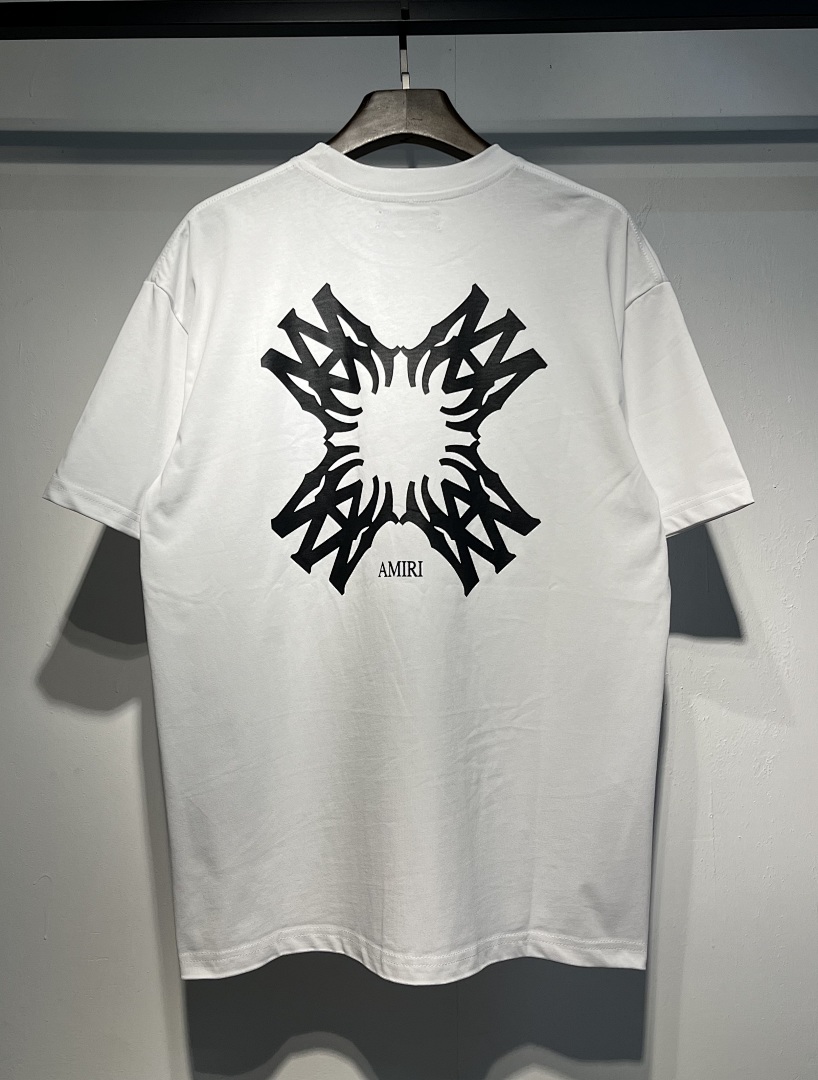 717款P47 面料260克双纱字母 黑色 白色S M L XL