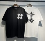 717款P47 面料260克双纱字母 黑色 白色S M L XL