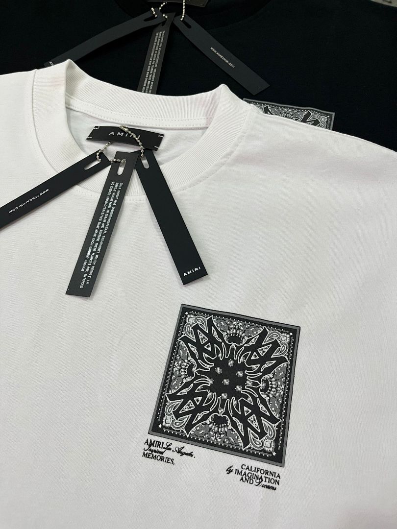 718款P50 面料260克双纱字母腰果花 黑色 白色S M L XL
