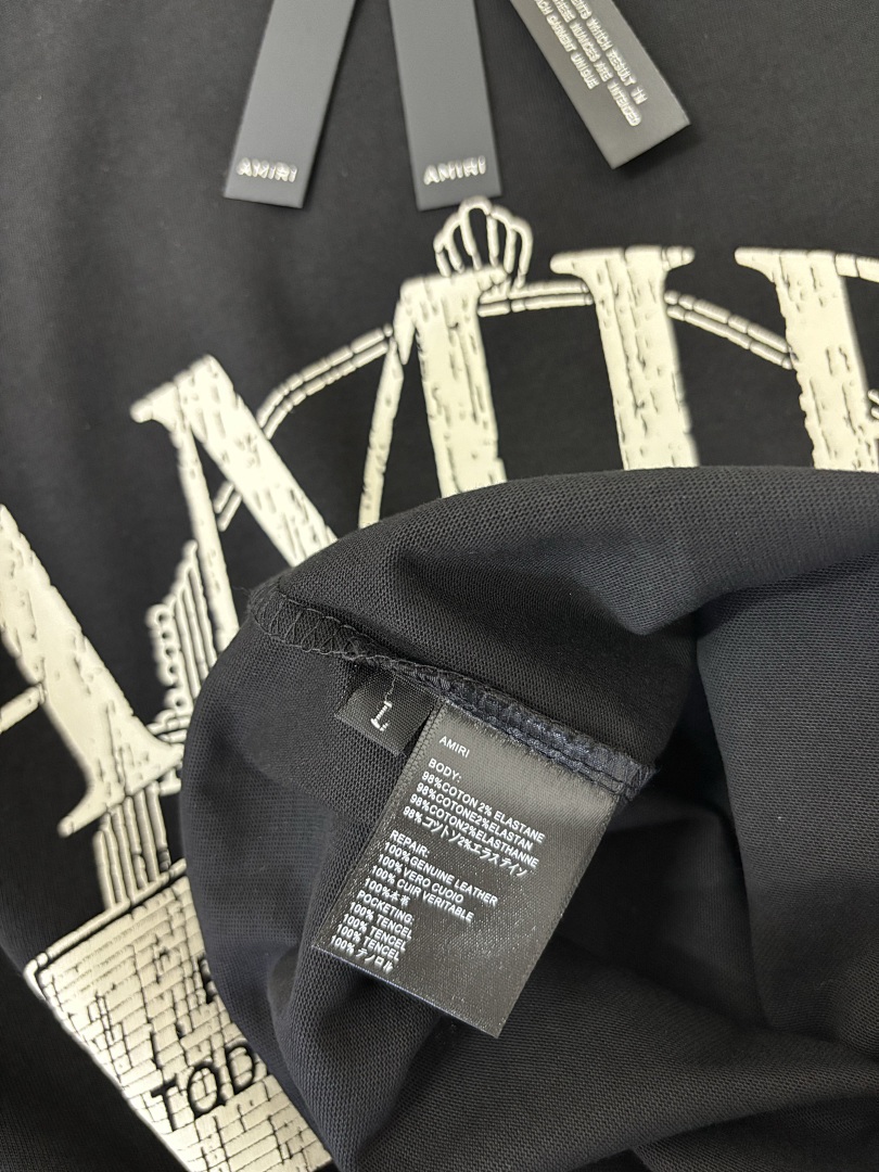 719款P50 面料260克双纱字母 黑色 S M L XL