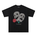 720款P53 面料260克双纱字母面具 黑色 S M L XL