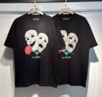 720款P53 面料260克双纱字母面具 黑色 S M L XL
