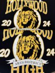 721款P50 面料260克双纱l裂纹印花字母狮子 黑色 S M L XL