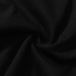 722款P47 面料260克双纱字母 黑色 S M L XL
