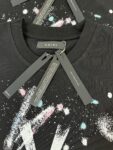 722款P47 面料260克双纱字母 黑色 S M L XL