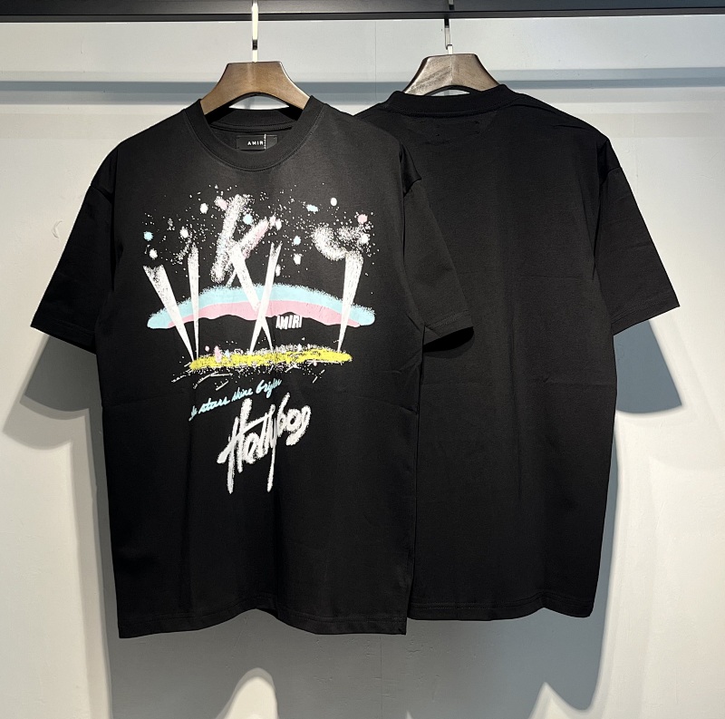 722款P47 面料260克双纱字母 黑色 S M L XL
