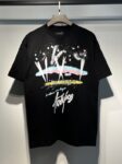 722款P47 面料260克双纱字母 黑色 S M L XL