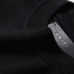 722款P47 面料260克双纱字母 黑色 S M L XL