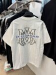 723款P53 面料260克双纱烫银字母白色 黑色 S M L XL