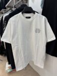 723款P53 面料260克双纱烫银字母白色 黑色 S M L XL