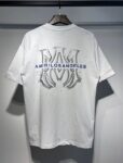 723款P53 面料260克双纱烫银字母白色 黑色 S M L XL