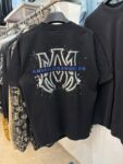 723款P53 面料260克双纱烫银字母白色 黑色 S M L XL