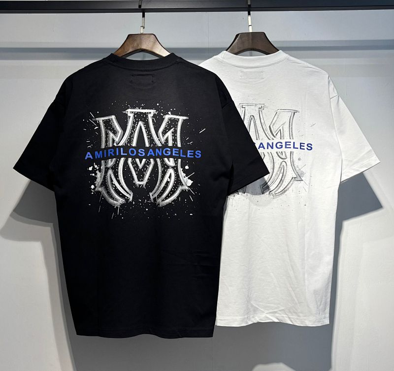 723款P53 面料260克双纱烫银字母白色 黑色 S M L XL