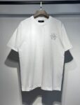 724款P53 面料260克双纱字母 白色 黑色 S M L XL