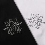 724款P53 面料260克双纱字母 白色 黑色 S M L XL