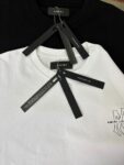 724款P53 面料260克双纱字母 白色 黑色 S M L XL