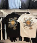 724款P53 面料260克双纱字母 白色 黑色 S M L XL