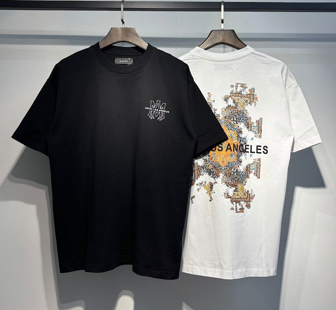 724款P53 面料260克双纱字母 白色 黑色 S M L XL