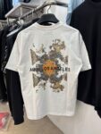 724款P53 面料260克双纱字母 白色 黑色 S M L XL