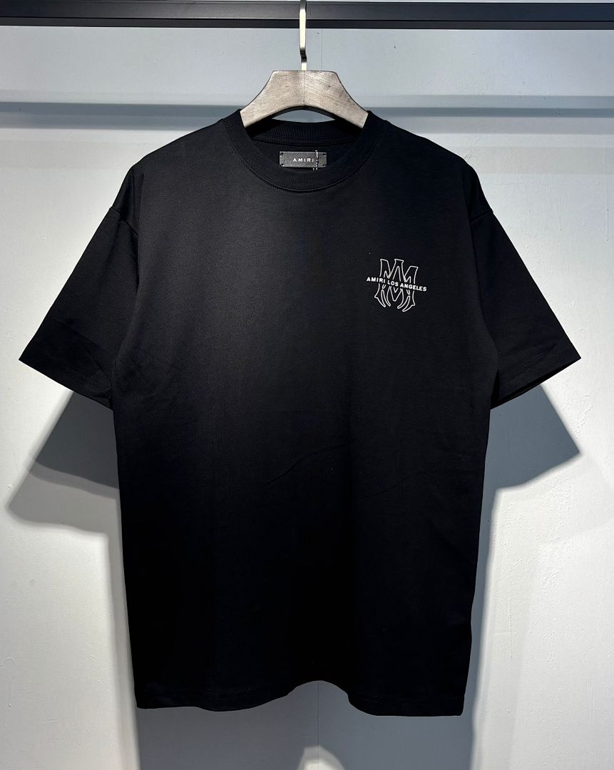 724款P53 面料260克双纱字母 白色 黑色 S M L XL