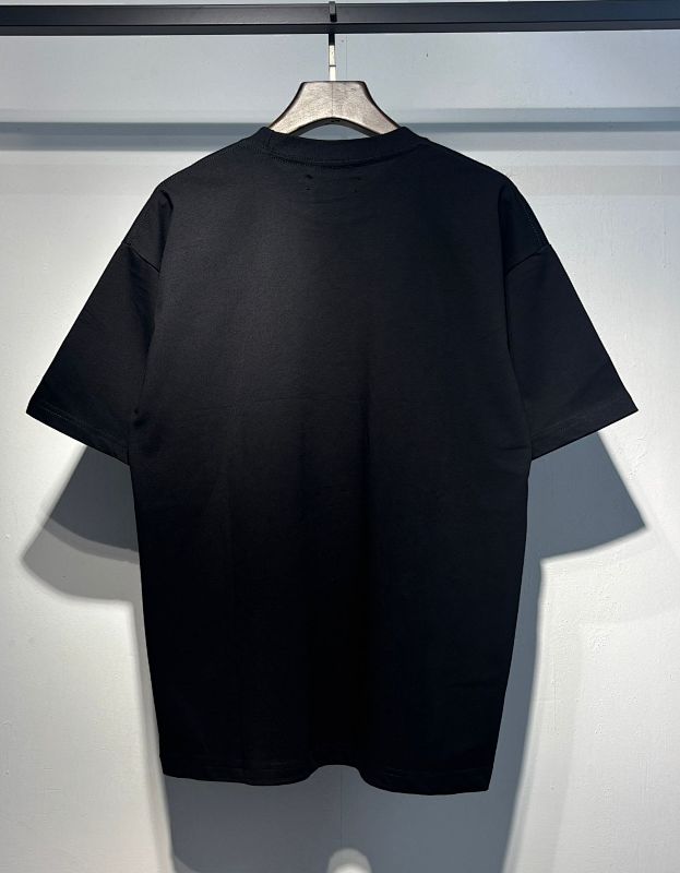 726款P53 面料260克双纱烫银字母 白色 黑色 S M L XL
