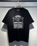 726款P53 面料260克双纱烫银字母 白色 黑色 S M L XL