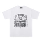 726款P53 面料260克双纱烫银字母 白色 黑色 S M L XL