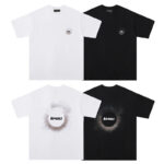 725款P53 面料260克双纱字母 白色 黑色 S M L XL