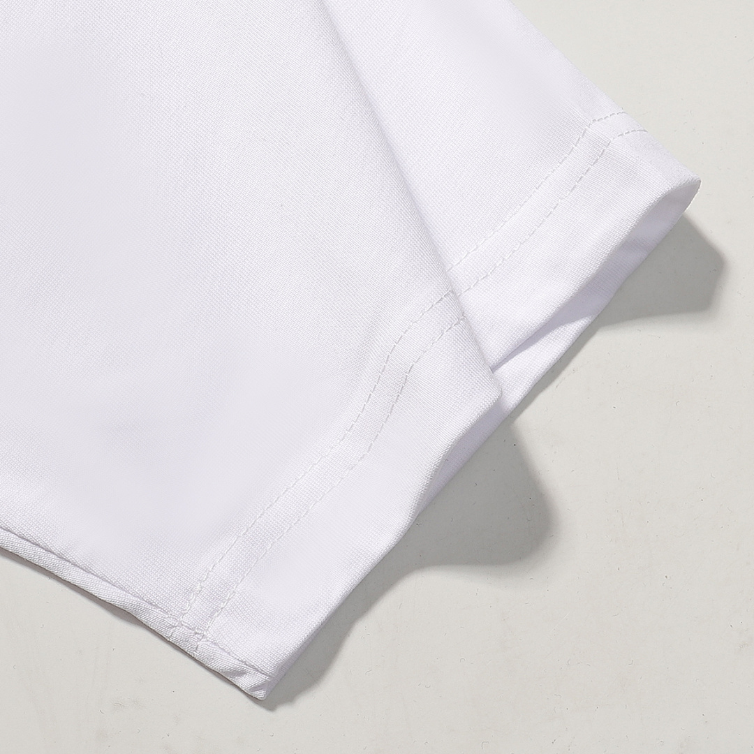 728款P47 面料260克双纱字母 白色 黑色 S M L XL